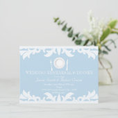 ハッピーエバーアフター ウェディング リハーサル ディナー 招待状 (スタンド正面)