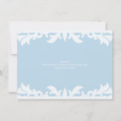 ハッピーエバーアフター ウェディング リハーサル ディナー 招待状 (裏面)