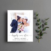 ハッピーエバーアフター ウェディング レセプション フォト 招待状