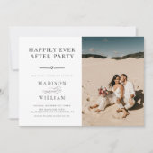 ハッピーエバーアフター ウェディング レセプション 招待状 (正面)