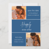 ハッピーエバーアフター オリジナル写真 Save the Date 招待状 (正面)