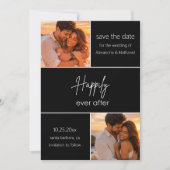 ハッピーエバーアフター オリジナル写真 Save the Date 招待状 (正面)