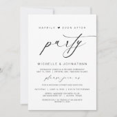 ハッピーエバーアフター ディナーパーティー, 結婚式の秘密結婚 招待状 (正面)