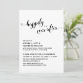 ハッピーエバーアフター ハートスクリプト 披露宴のみ 招待状 (スタンド正面)