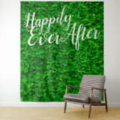 ハッピーエバーアフター フェアリーライト ウェディング バックドロップ タペストリー (インサイチュ)