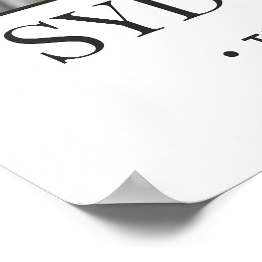 ハッピーエバーアフター　フォトコラージュ　ウェディング　ウェルカム ポスター (角)