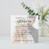 ハッピーエバーアフター フォト ウェディング レセプション 招待状 (スタンド正面)