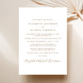 ハッピーエバーアフター フォト ウェディング レセプション 招待状