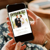 ハッピーエバーアフター フォト ウェディング レセプション 招待状