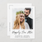 ハッピーエバーアフター フォト ウェディング レセプション 案内ポストカード (正面/裏面)