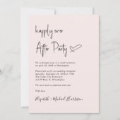 ハッピーエバーアフター フォトQRコード 結婚式披露宴 招待状 (正面)