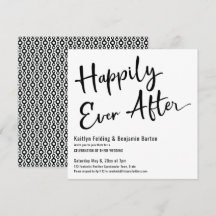 ハッピーエバーアフター　ブラック＆ホワイト　ウェディングレセプション