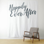 ハッピーエバーアフター モダンウェディング バックドロップ タペストリー (インサイチュ)