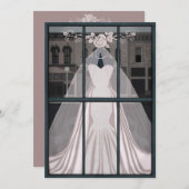 ハッピーエバーアフター 招待状 (正面/裏面)