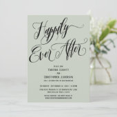 ハッピーエバーアフター 詳細な脚本 サージュグリーン 招待状 (スタンド正面)