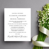 ハッピーエバーアーチフォト披露宴招待状