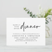 ハッピーエバーズ結婚ディナー踊り 招待状 (スタンド正面)