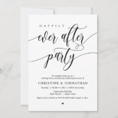 ハッピーエバーディナーパーティー踊り 招待状 (正面)