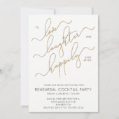 ハッピーエバーリハーサルディナー招待状 招待状 (正面)