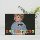 ハッピーエメリーイチングホリデーフォトカード シーズンカード (スタンド正面)