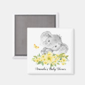 ハッピーエレファントニュートラルシャワー マグネット (正面/裏面)