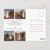 ハッピーエロ結婚したペメントはがき ポストカード (裏面)