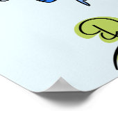 ハッピーエンジェルフェアリージャンピングと踊り外 ポスター (角)