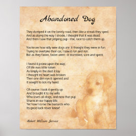 ハッピーエンドが救われた犬詩と悲しい ポスター