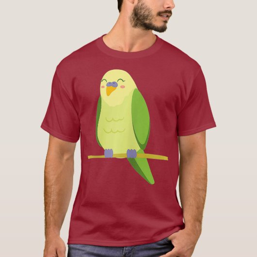 ハッピーオウム Tシャツ (正面)