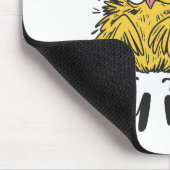 ハッピーオウリー日おもしろいサンタフクロウ マウスパッド (コーナー)