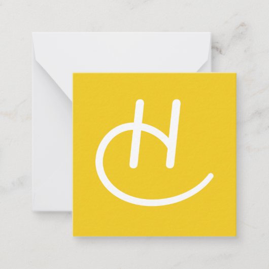 ハッピーオグラムのノートカード ノートカード (正面)