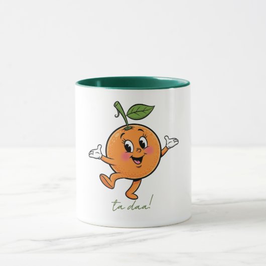 ハッピーオレンジのタダー マグカップ (中央)