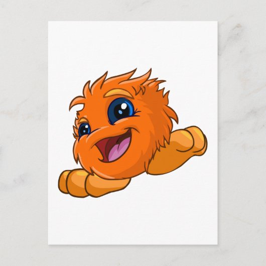 ハッピーオレンジジュブジュブ ポストカード (正面)