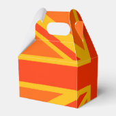 ハッピーオレンジユニオンジャックブリティッシュ国旗スワッグ フェイバーボックス (裏面サイド)