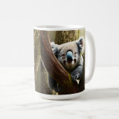 ハッピーオーストラリアのコアラBear In Tree, Coffee Mug コーヒーマグカップ (正面右)