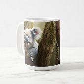 ハッピーオーストラリアのコアラBear In Tree, Coffee Mug コーヒーマグカップ (正面左)