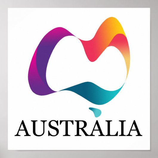 ハッピーオーストラリアの日 ポスター (正面)