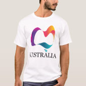 ハッピーオーストラリアの日 Tシャツ (正面)