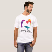 ハッピーオーストラリアの日 Tシャツ (正面フル)