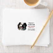 ハッピーオーストラリアカスタム羊飼い犬トリートレーベル ラベル (インサイチュ)