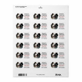 ハッピーオーストラリアカスタム羊飼い犬トリートレーベル ラベル (フルシート)