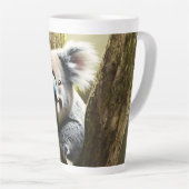 ハッピーオーストラリアコアラベアーズインツリー、ラテマグ カフェラテマグ (右アングル)