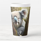 ハッピーオーストラリアコアラベアーズインツリー、ラテマグ カフェラテマグ (正面)