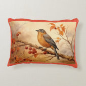 ハッピーオータムバードアクセントピロー アクセントクッション (裏面)
