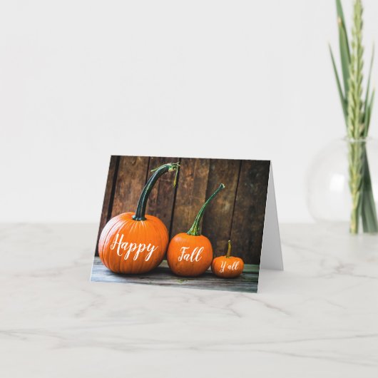 ハッピーオータム カード2 カード (正面)