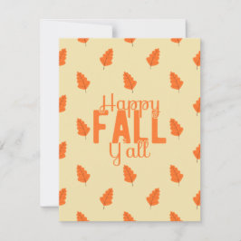 ハッピーオータム 皆さん シーズンカード