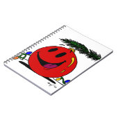 ハッピーオーナメントノート ノートブック (左側)