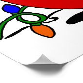 ハッピーオーナメントフレーム可能ポスター ポスター (角)