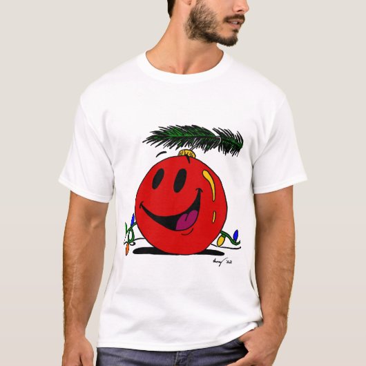ハッピーオーナメント大人Tシャツ Tシャツ (正面)