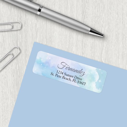 ハッピーオーラに満ちた花嫁のシャワーパーティー ラベル